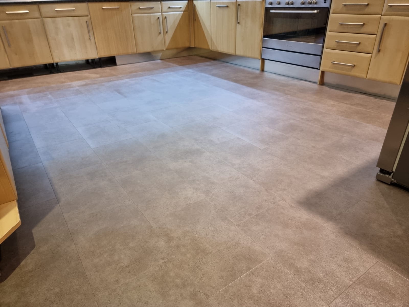 Amtico Spacia Ceramic Sable Vinyl Flooring in Kilburn 4
