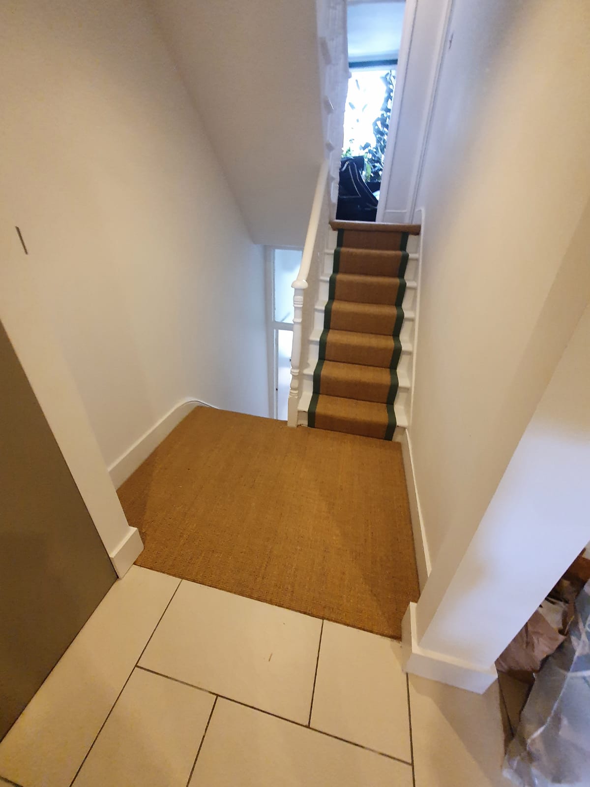 Crucial Trading Small Boucle Classic Ginger C653 Sisal Carpet Installation 3