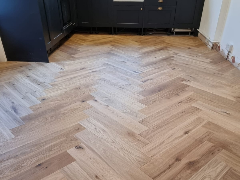 Kersaint Cobb Levana Herringbone LV416 Wood Flooring, Home