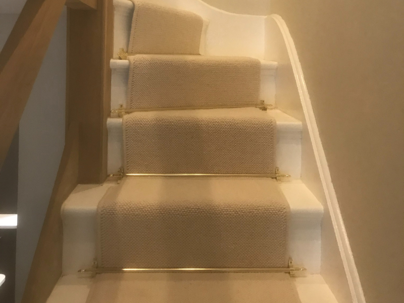 London Capri White Sand Carpet in Kings Cross, Elements London, Home