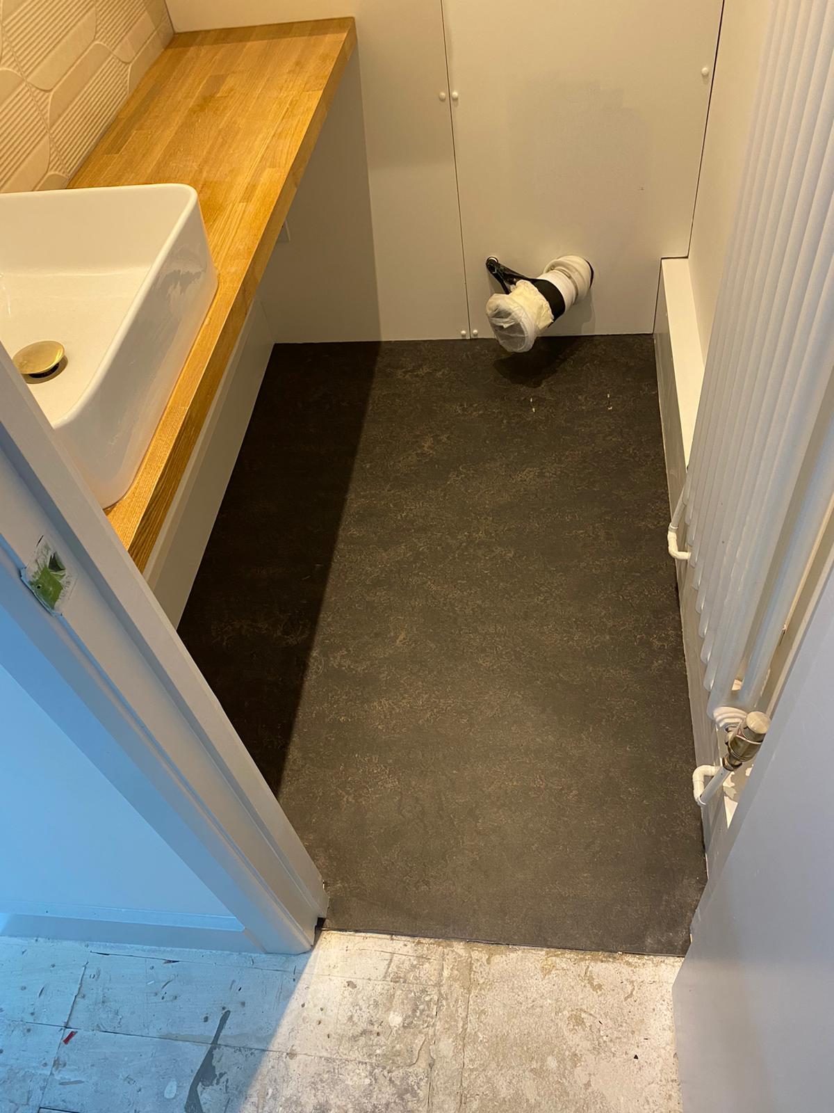 Marmoleum Marbled Black 2939 Linoleum Flooring 1