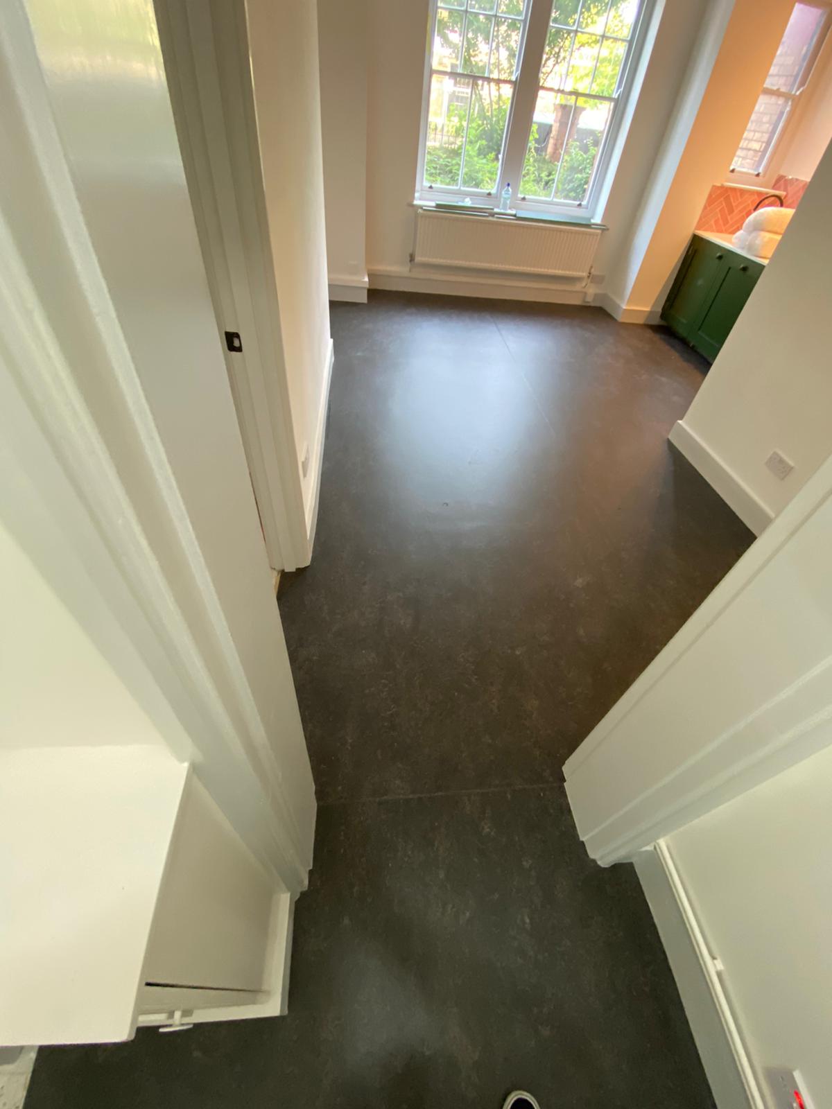 Marmoleum Marbled Black 2939 Linoleum Flooring 3