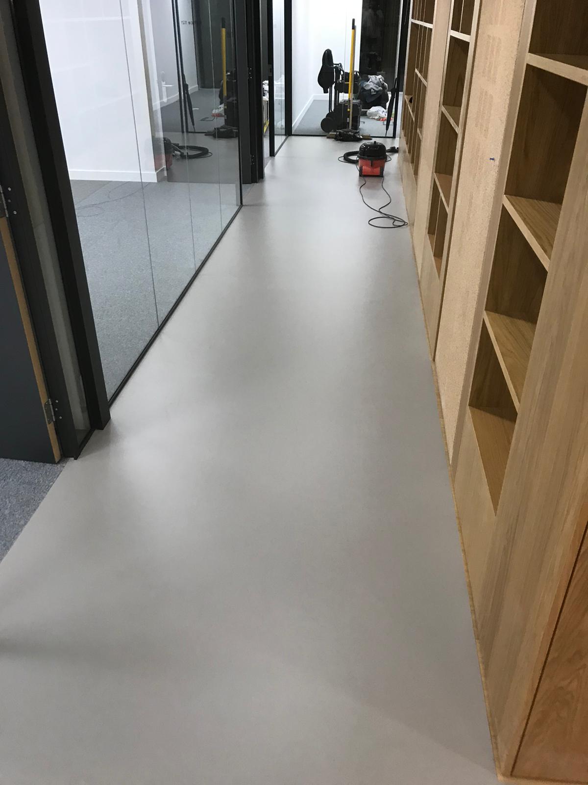 Marmoleum Solid 171 Cement Linoleum Flooring 2