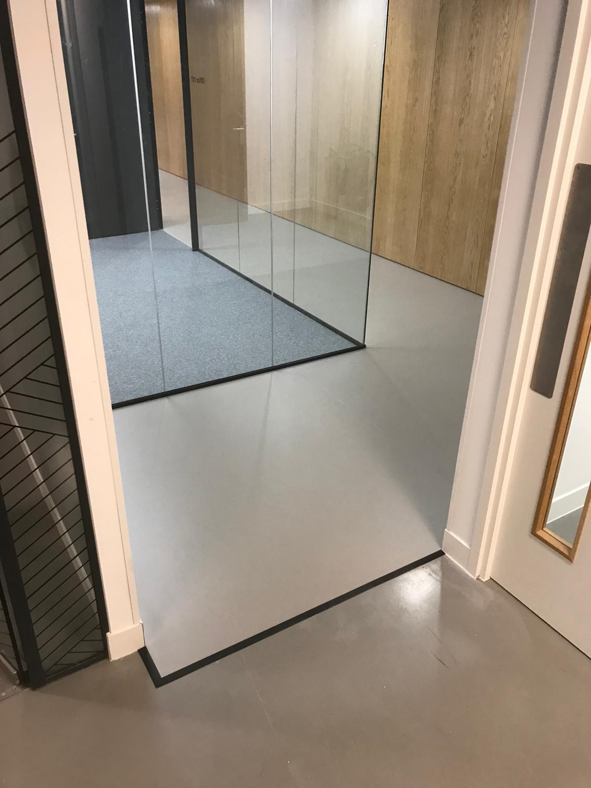 Marmoleum Solid 171 Cement Linoleum Flooring 4