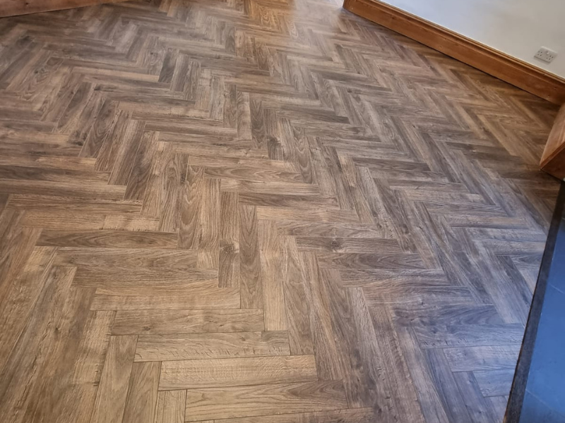 Xylo Urban Herringbone San Francisco Java Brown Laminate Flooring - Xylo Flooring - Guide - Laminate Flooring