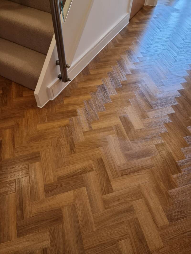 Amtico Spacia Honey Oak Installation in Islington Wood Flooring - Amtico Flooring - Carpet - Wood Flooring