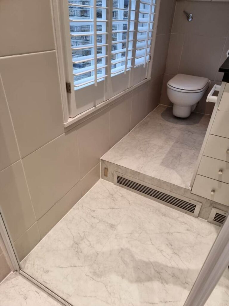 Amtico Signature Onyx Marble Installation in Chelsea Carpet - Amtico Flooring - Carpet - Vinyl Flooring