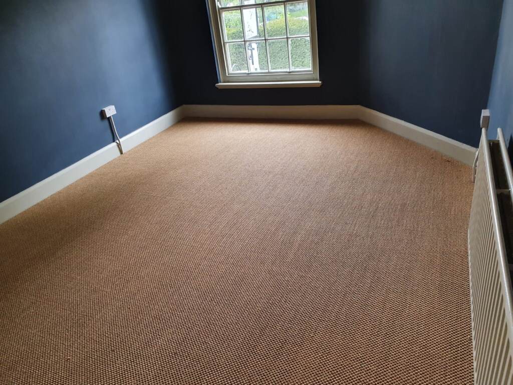 Kersaint Cobb Sisal Tigers Eye Installation in Hampstead, Carpet, Home
