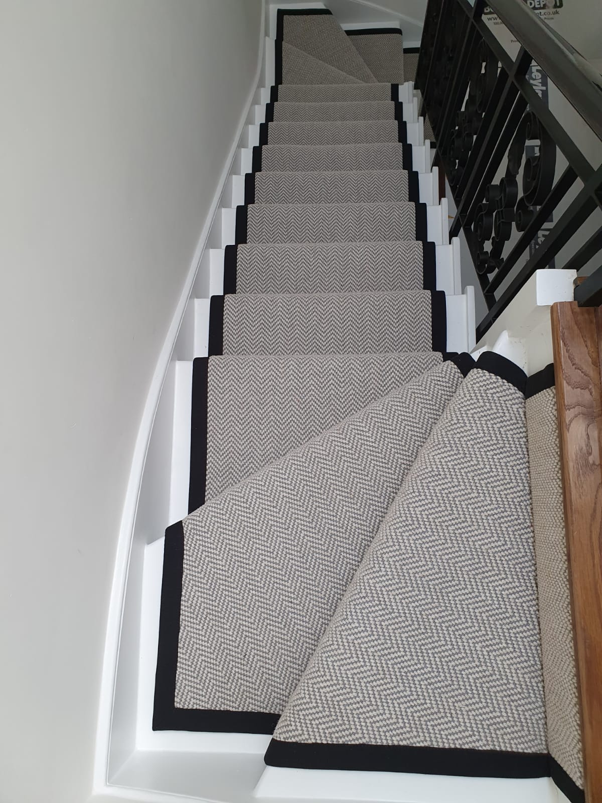 Fibre Carpets Fleatweave Classics Herringbone Dapple Carpet 2