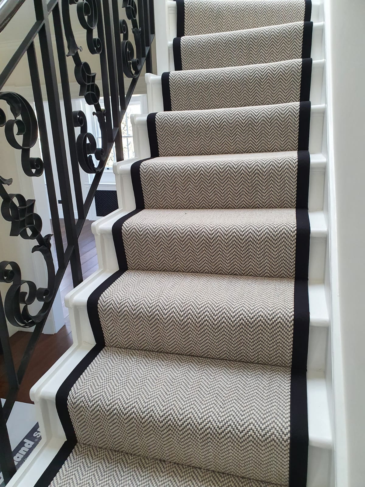 Fibre Carpets Fleatweave Classics Herringbone Dapple Carpet 1
