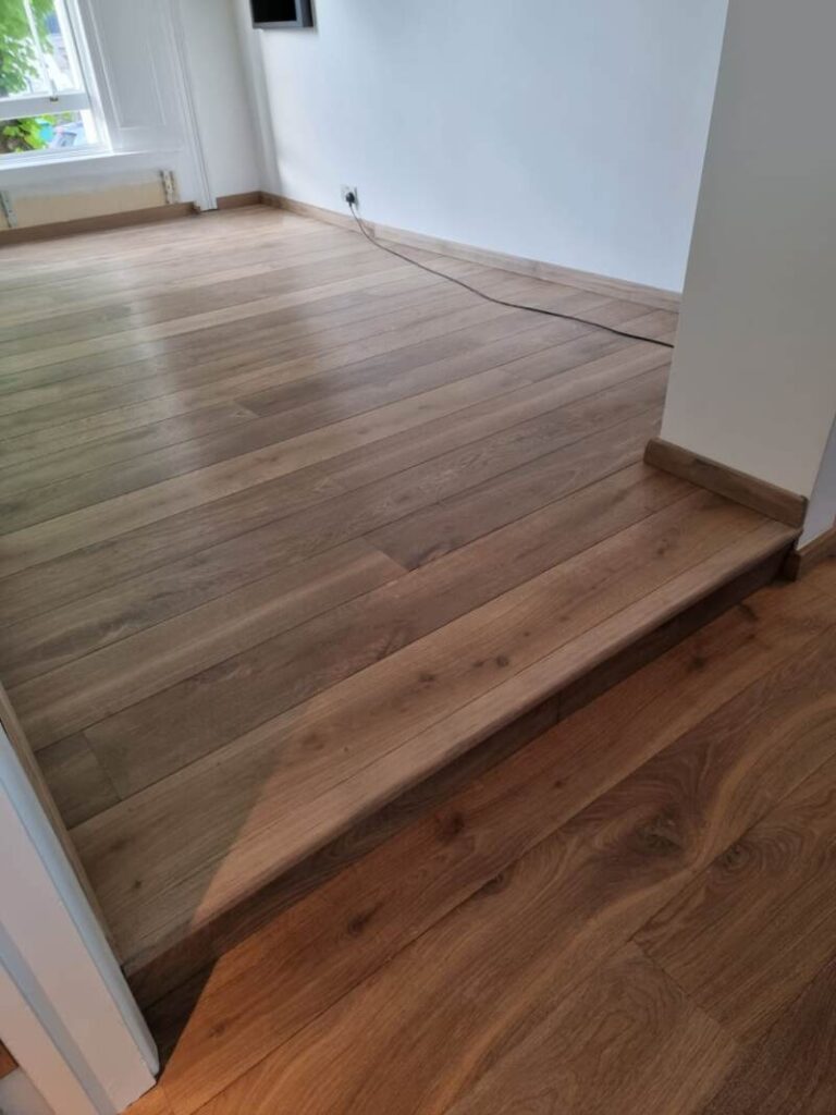 Staki Oak Tobacco Installation in Camden, Wood Flooring, Home