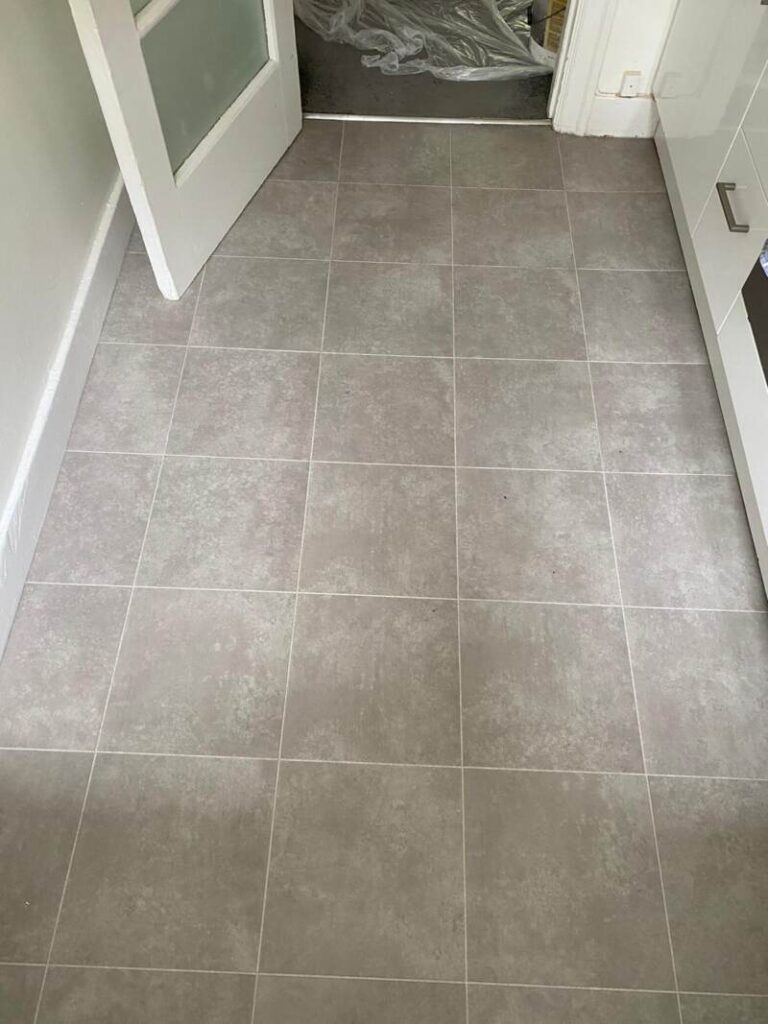 Amtico Spacia Plaza Concrete Installation in Hampstead Carpet - Amtico Flooring - Carpet - Luxury Vinyl Tile Flooring