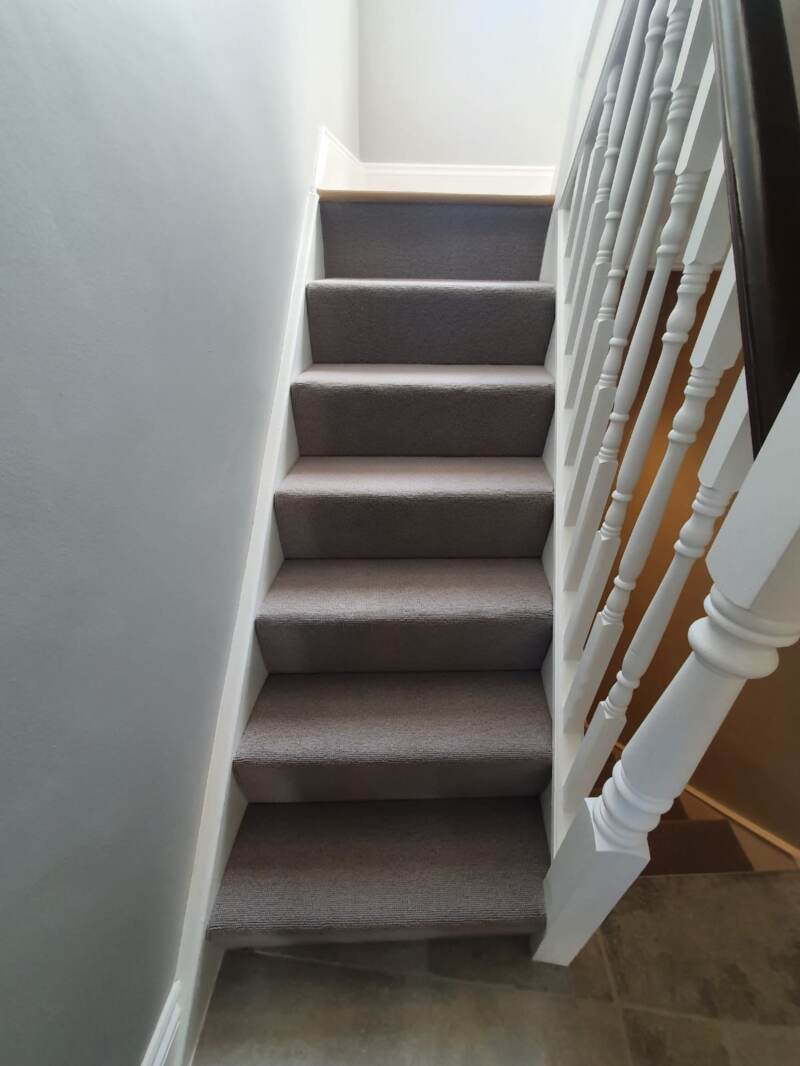 Telenzo Carpets Chelsea 139 Driftwood Installation