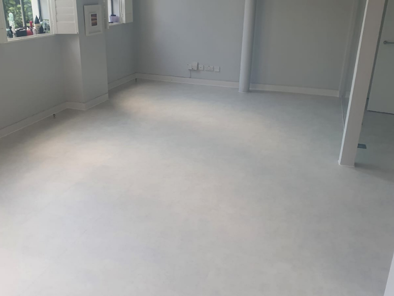 Amtico Spacia Ceramic Frost in Paddington, Luxury Vinyl Tile (LVT) Flooring, Home