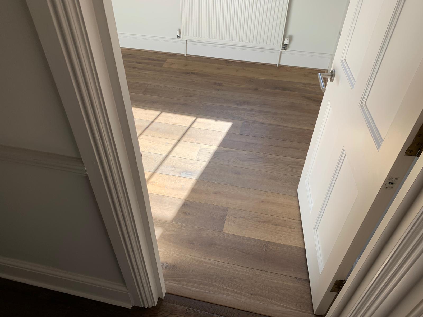 Staki Tobacco wood flooring In Islington 1