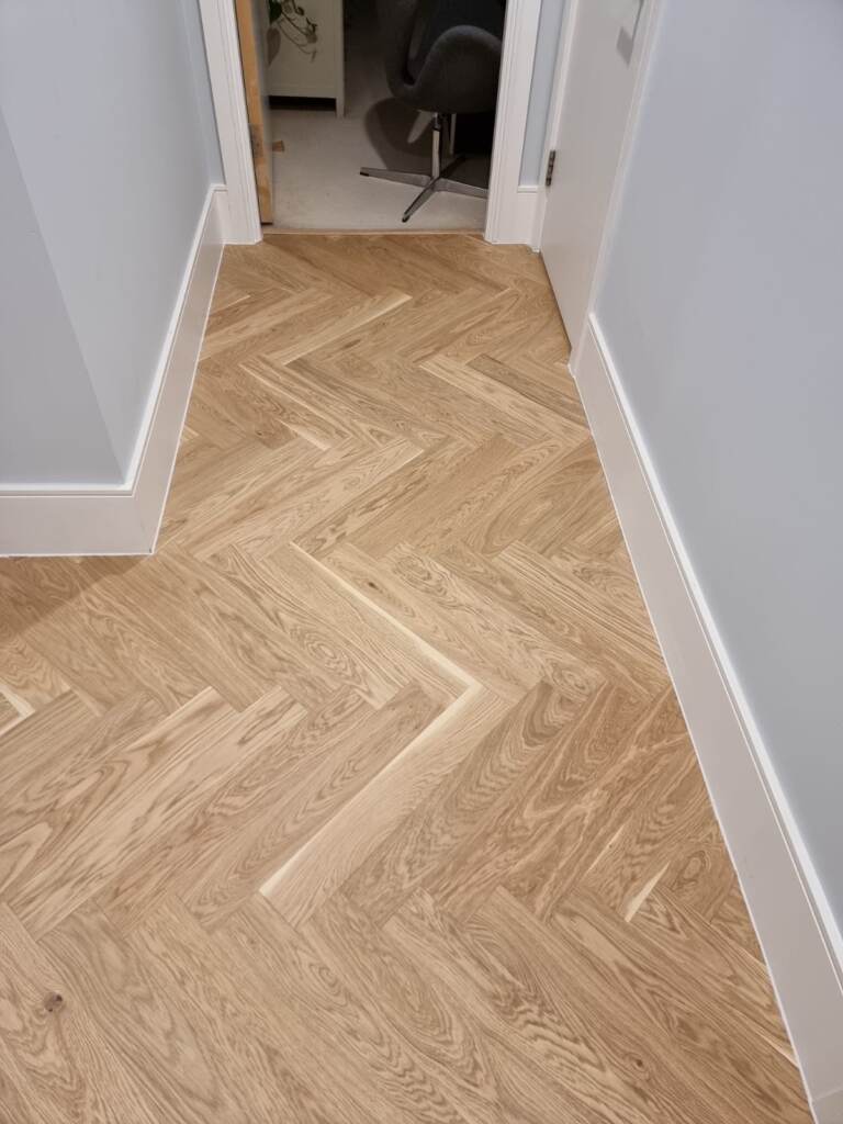 Kersaint Cobb Providence Herringbone PC421 Wood Flooring in Mayfair, Home
