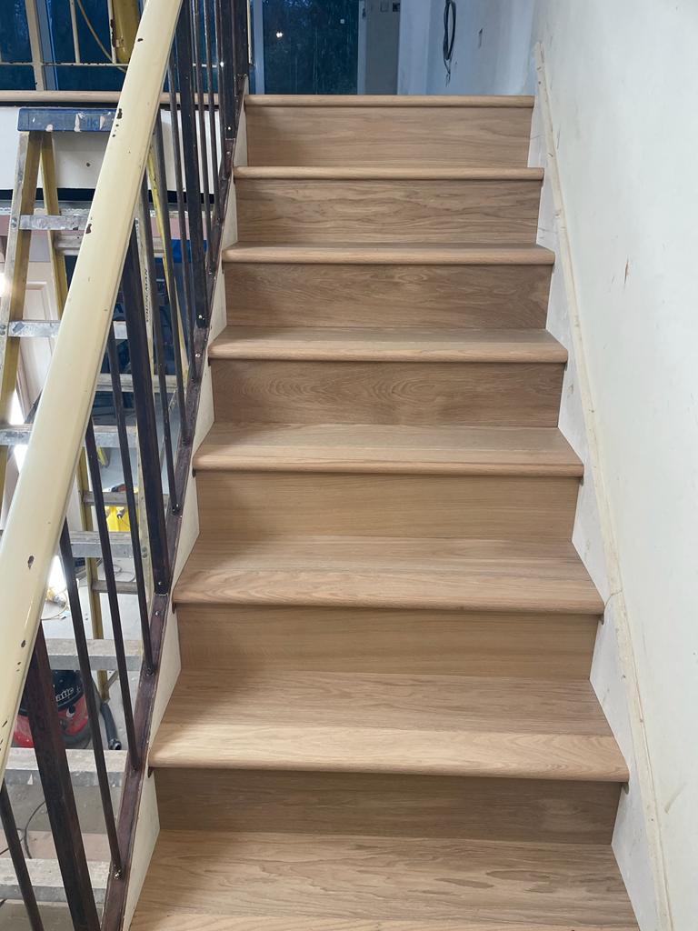 Staki Blanc Oil Wood Flooring in Farringdon, Home