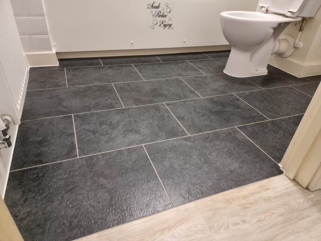 Amtico Spacia Monmouth Slate in Fulham, Luxury Vinyl Tile (LVT) Flooring, Home