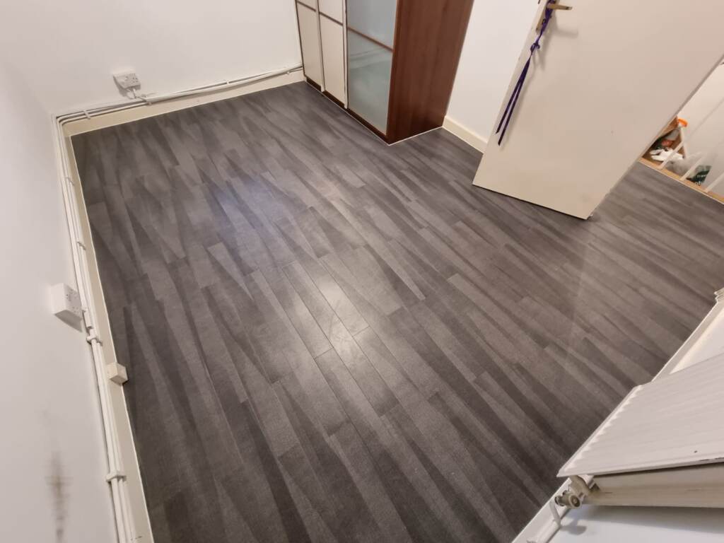 Amtico Spacia Stellar Smoke in Battersea, Luxury Vinyl Tile (LVT) Flooring, Home