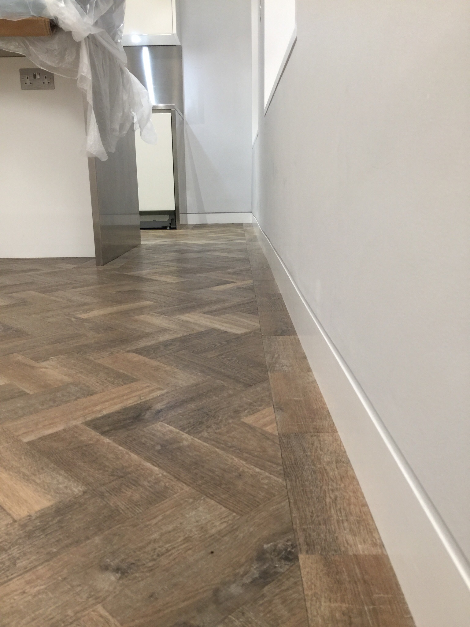Amtico Signature Aged Oak Parquet in Hampstead - Amtico Flooring - Carpet - Wood Flooring