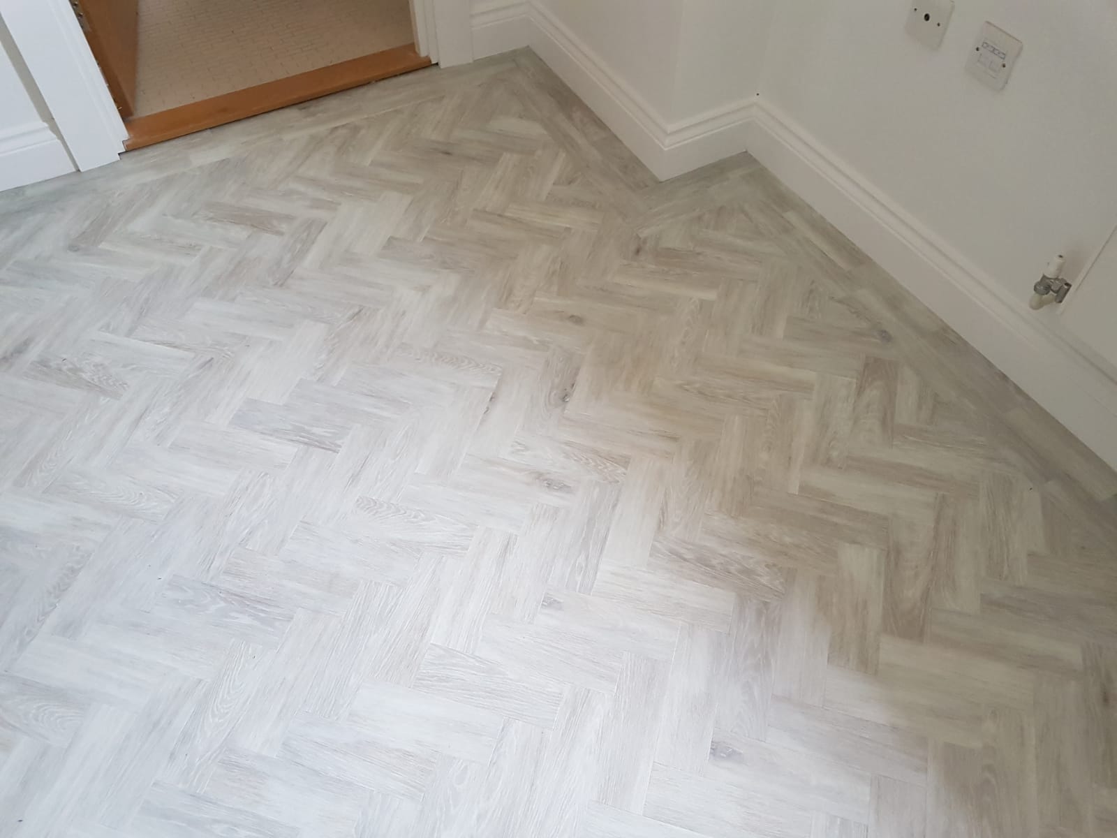 Amtico Signature White Washed Wood Fitting in Westminster - Amtico Flooring - Carpet - Wood Flooring