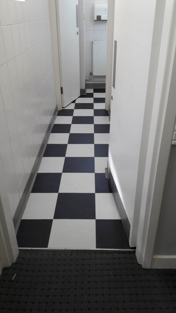 Amtico Spacia Ceramic Coal & Limestone in Mayfair, Luxury Vinyl Tile (LVT) Flooring, Home