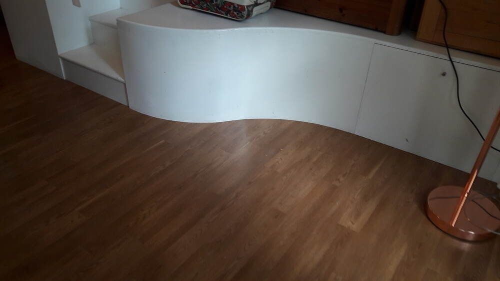 Amtico Spacia New England Oak Installation in Kilburn, Luxury Vinyl Tile (LVT) Flooring, Wood Flooring, Home