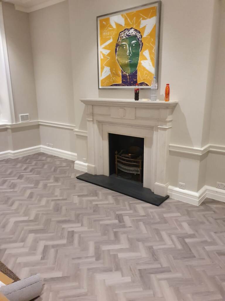 Amtico Spacia Nordic Oak Installation In Earls Court - Luxury Vinyl Tile (LVT) Flooring - Earls Court - Residential