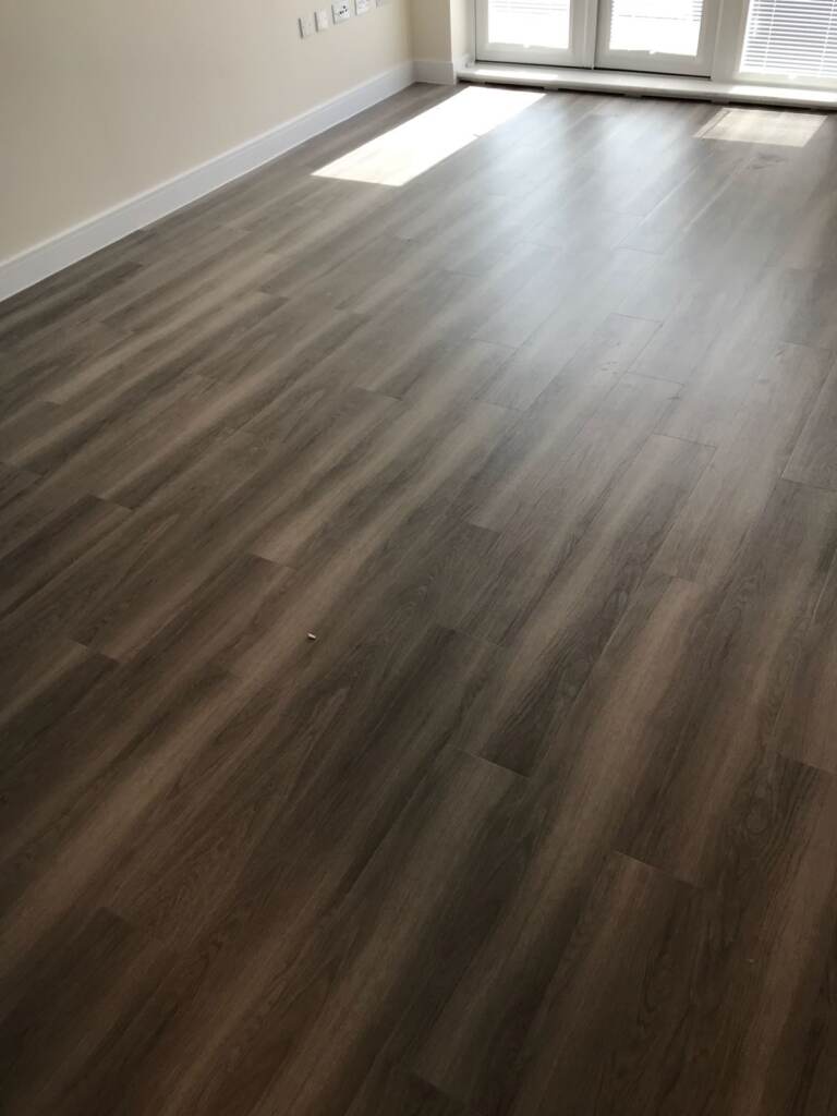 Amtico Spacia Nordic Oak Fitting in Marylebone, Luxury Vinyl Tile (LVT) Flooring, Wood Flooring, Home
