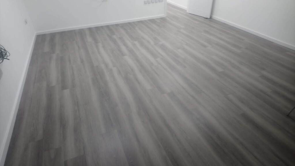 Amtico Spacia Nordic Oak Fitting in Lambeth, Luxury Vinyl Tile (LVT) Flooring, Wood Flooring, Office