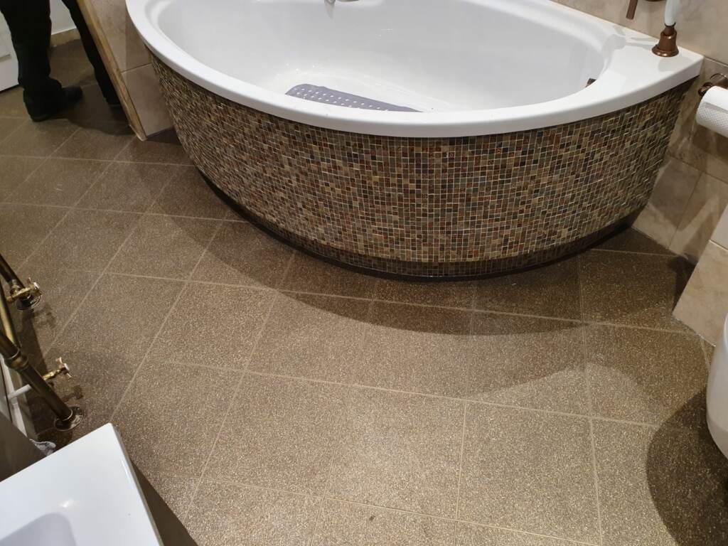 Amtico Spacia Ridge Shell Installation in Southwark, Luxury Vinyl Tile (LVT) Flooring, Home