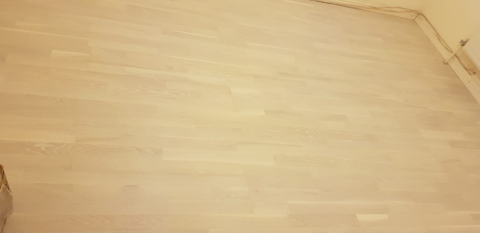 Atkinson Kirby Mayar Limed Oak wood flooring installation Ealing-1