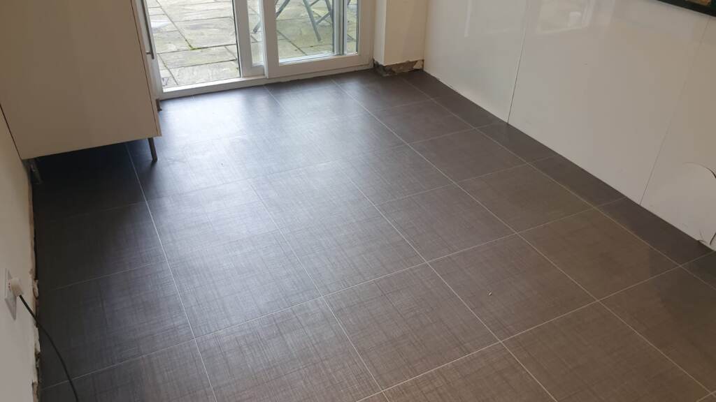 Amtico Spacia Satin Weave Installation In Shepherds Bush - Luxury Vinyl Tile (LVT) Flooring - Residential