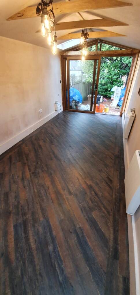 Amtico Spacia Scorched Timber Installation In Islington - Luxury Vinyl Tile (LVT) Flooring - Islington - Residential