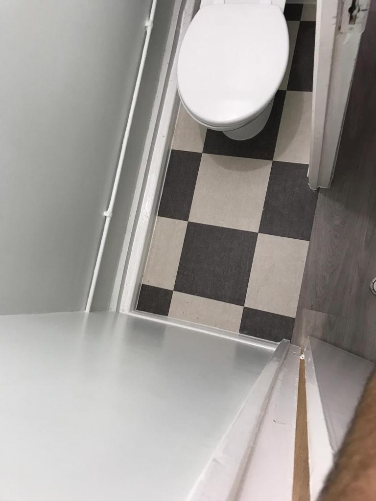 Amtico Spacia Sift Stone Clay & Sift Stone Canvas Installation In Paddington-1