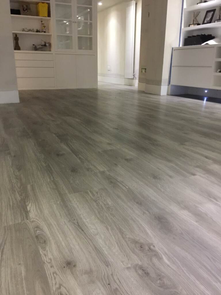 Amtico Spacia Weathered Oak Installation in Marylebone, Luxury Vinyl Tile (LVT) Flooring, Wood Flooring, Home