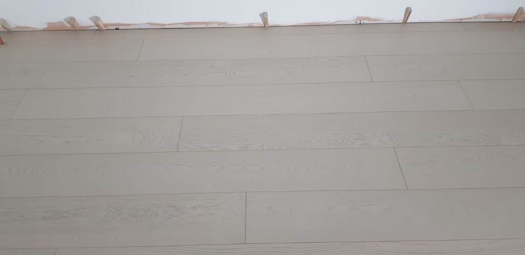 Furlong Flooring Flooring Ivory White 11595 Installation in Shepherds Bush, Wood Flooring, Home