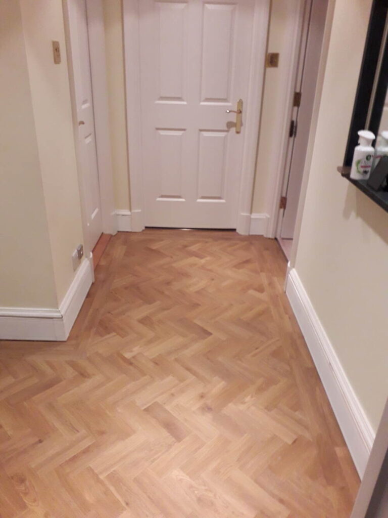 Amtico Spacia Traditional Oak Fitting in Southwark, Luxury Vinyl Tile (LVT) Flooring, Wood Flooring, Home