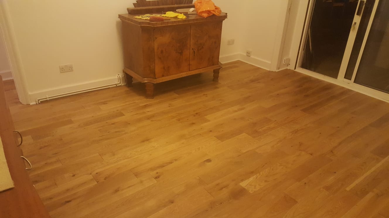 Furlong Next Step 125 Rustic Lacquered Wood Flooring Installation In Acton-0