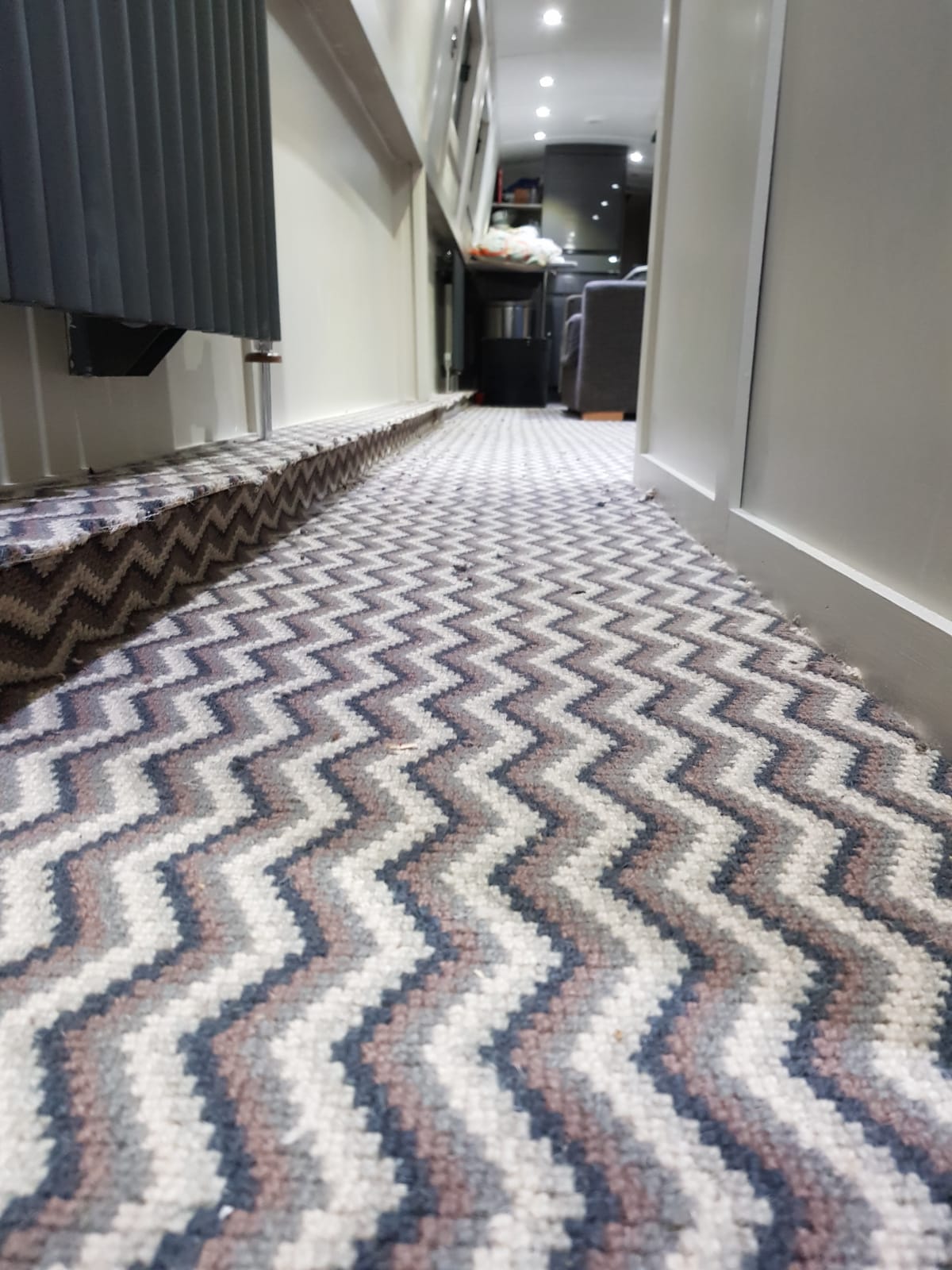 Hugh Mackay Carpets Zig Zag Deco Woodland Installation In Kings Cross-0
