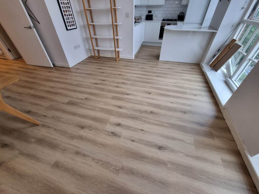Amtico Signature Cornish Oak Installation in Marylebone, Luxury Vinyl Tile (LVT) Flooring, Wood Flooring, Home