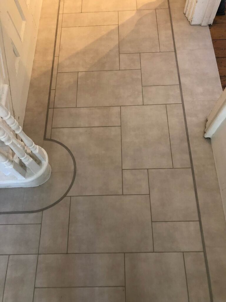 Amtico Signature Stucco Quartz Installation In Shepherds Bush - Luxury Vinyl Tile (LVT) Flooring - Residential