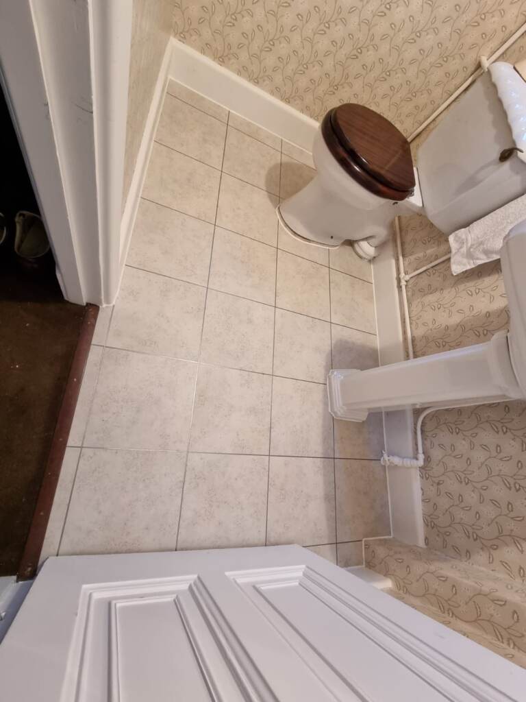 Amtico Spacia Ceramic Frost Installation in Borough Carpet - Amtico Flooring - Carpet - Vinyl Flooring