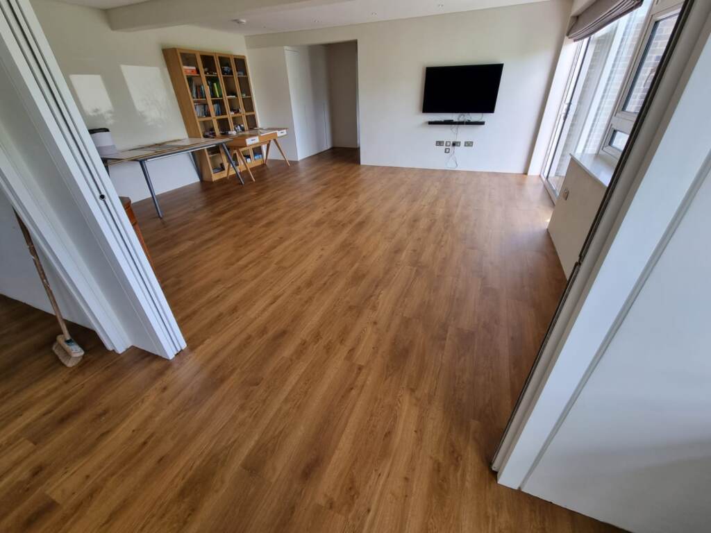 Amtico Spacia Traditional Oak Installation in St John'S Wood, Luxury Vinyl Tile (LVT) Flooring, Home