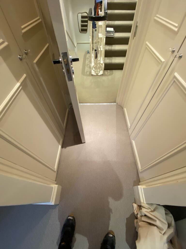 ITC Natural Luxury Flooring Riverline Thames Installation in Lambeth, Carpet, Home