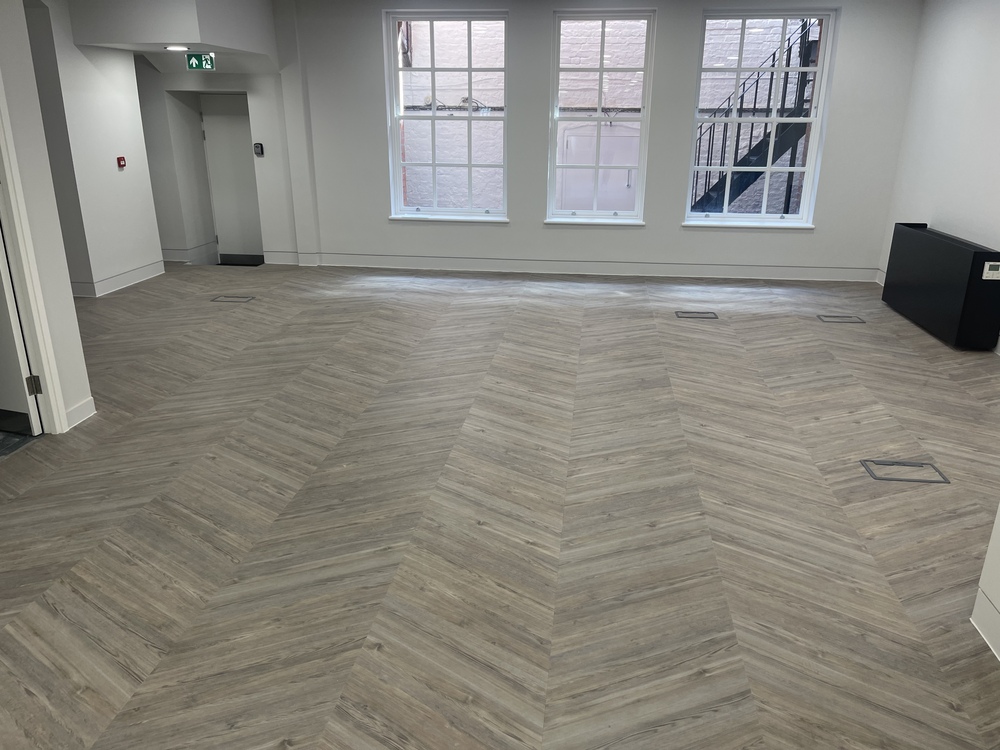 Amtico Signature Halo Pine Installation in Balham Carpet - Amtico Flooring - Carpet - Vinyl Flooring