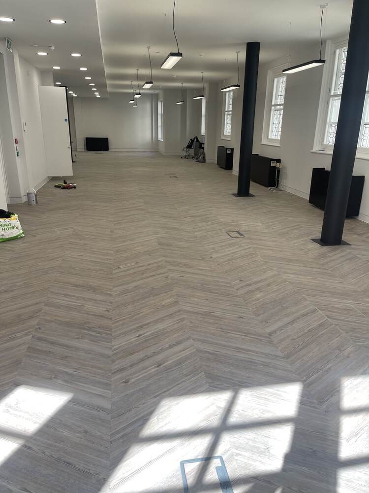 Amtico Signature Halo Pine Installation In Balham-2