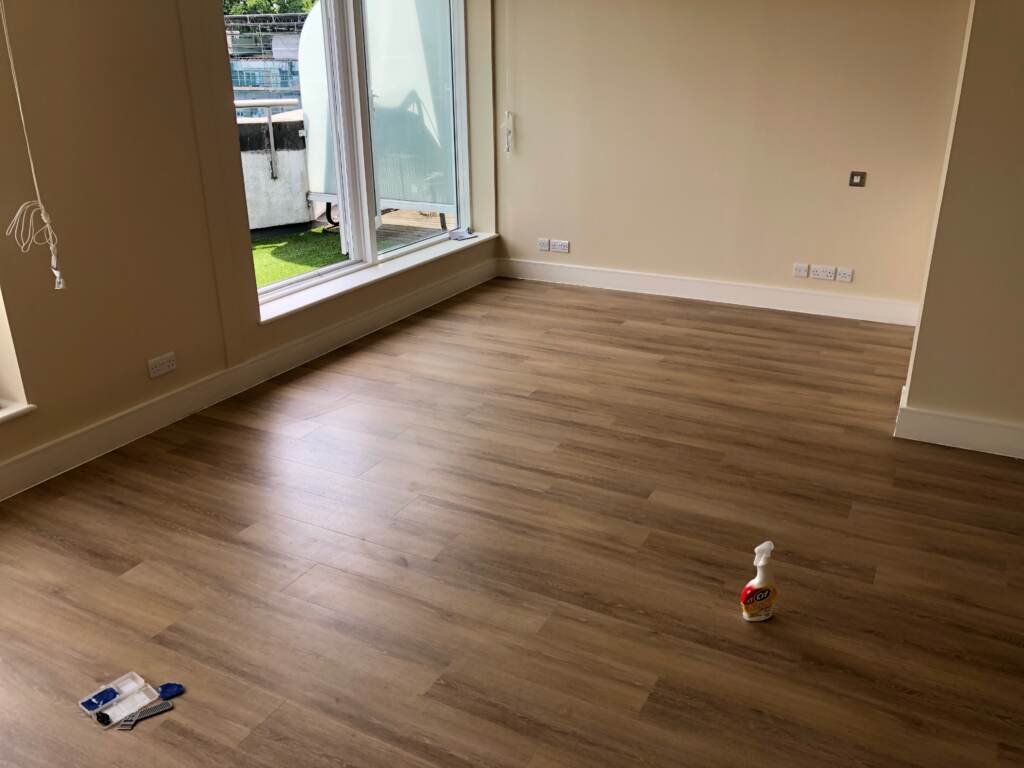 Amtico Spacia Muted Oak Installation in Borough, Luxury Vinyl Tile (LVT) Flooring, Wood Flooring, Home