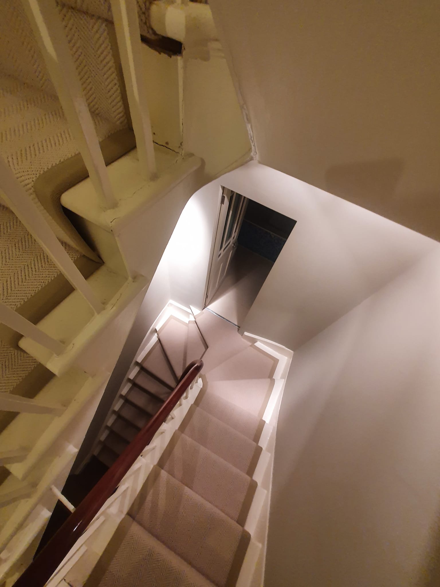 Fibre Carpets Wool Herringbone Longleat Installation In Hammersmith-2