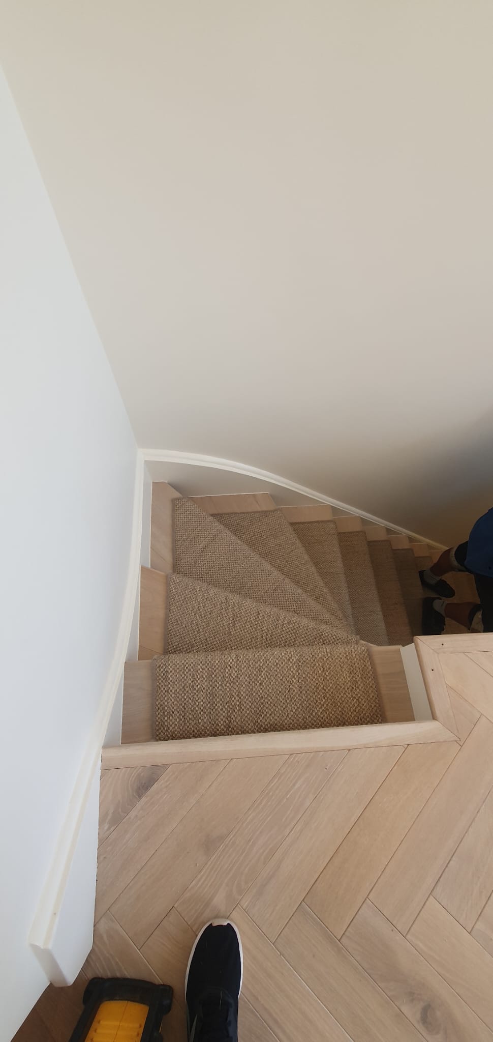 Fibre Trading Sumatra Sisal Installation in Battersea - Carpet - Residential